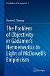 The Problem of Objectivity in Gadamer's... - Bild 1