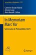 In Memoriam Marc Yor - Séminaire de... - Bild 1