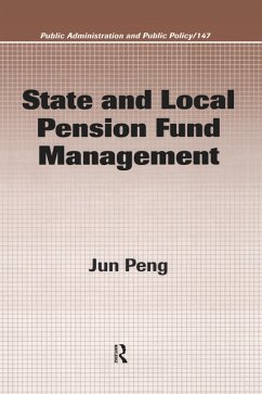 State and Local Pension Fund Management (eBook, PDF) - Peng, Jun