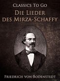 Die Lieder des Mirza-Schaffy (eBook, ePUB)