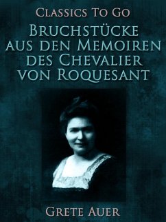 Cover Bruchstücke aus den Memoiren des Chevalier von Roquesant (eBook, ePUB)