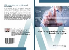 XML Integration into an SQL-based CEP Engine