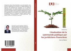 L'évaluation de la commande publique par les juridictions financières - Stati, Elhabib