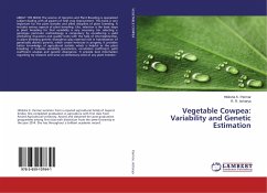 Vegetable Cowpea: Variability and Genetic Estimation - Parmar, Hitiksha K.;Acharya, R. R.