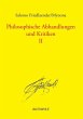 Philosophische Abhandlungen und... - Bild 1