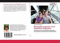 Educación superior en la República Argentina