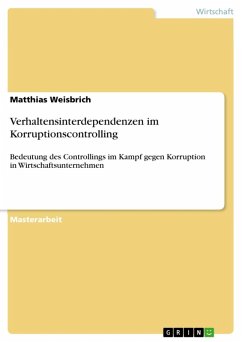 Verhaltensinterdependenzen im Korruptionscontrolling (eBook, ePUB)