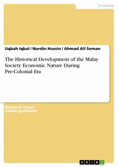 The Historical Development of the Malay Society Economic Nature During Pre-Colonial Era (eBook, ePUB)