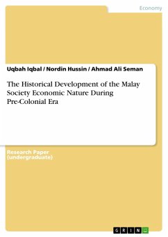 Cover The Historical Development of the Malay Society Economic Nature During Pre-Colonial Era (eBook, ePUB)