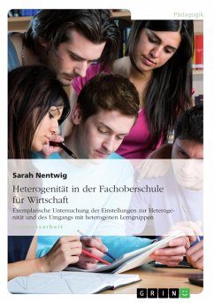 Heterogenität in der Fachoberschule für Wirtschaft (eBook, ePUB)