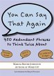 You Can Say That Again (eBook, ePUB) - Bild 1
