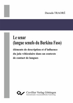 Le senar (langue senufo du Burkina Faso) - Traoré, Daouda