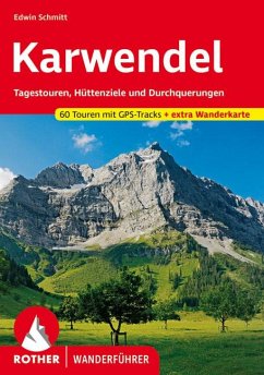 Rother Wanderführer Karwendel - Schmitt, Edwin