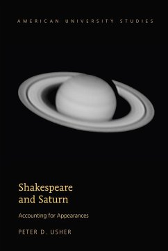 Shakespeare and Saturn - Usher, Peter D.