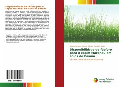 Disponibilidade de fósforo para o capim Marandu em solos do Paraná