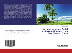 Major Management Social Issues Developments From Early Times to Today