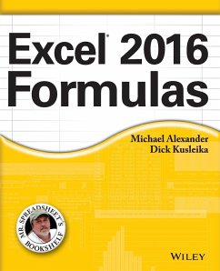 Excel 2016 Formulas - Alexander, Michael; Kusleika, Richard