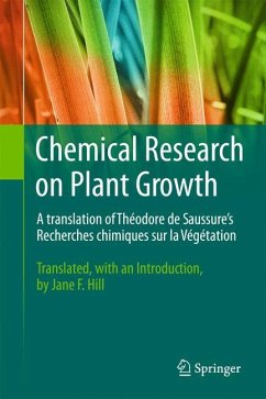 Chemical Research on Plant Growth - de Saussure, Théodore