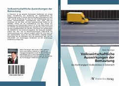 Volkswirtschaftliche Auswirkungen der Bemautung - Paschinger, Martin