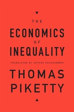 The Economics of Inequality - Piketty, Thomas