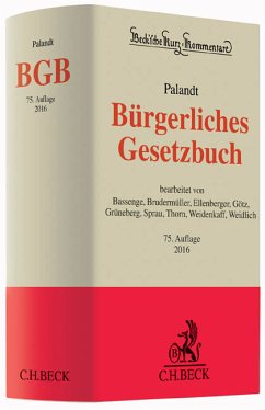Bürgerliches Gesetzbuch (BGB), Kommentar - Palandt, Otto