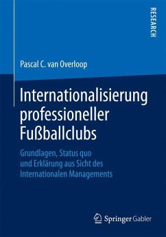 Internationalisierung professioneller Fußballclubs - van Overloop, Pascal C.