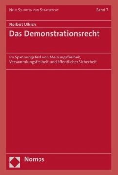 Das Demonstrationsrecht - Ullrich, Norbert