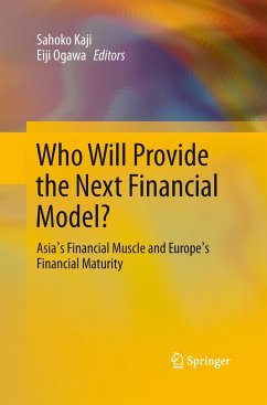 Who Will Provide the Next Financial Model?