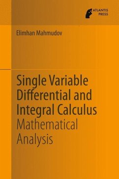 Single Variable Differential and Integral Calculus - Mahmudov, Elimhan