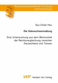 Die Gebrauchsanmaßung (eBook, PDF) - Hsu, Szu-Chieh