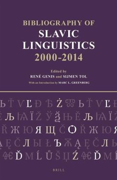 Bibliography of Slavic Linguistics, 2000-2014 (3 Vols)