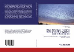 Boundary layer features during weather systems over Indian region - Jayakrishnan, P. R.;Babu, C. A.
