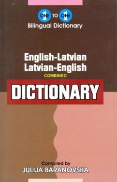 Cover English-Latvian & Latvian-English One-to-One Dictionary