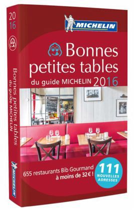 Michelin Bonnes petites tables du guide Michelin 2016
