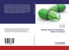 Herbal drug formulations- boon of nature