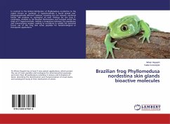 Brazilian frog Phyllomedusa nordestina skin glands bioactive molecules