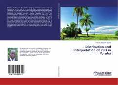 Distribution and Interpretation of PRO in Yoru¿ba¿ - Adeyemi Akanbi, Timothy