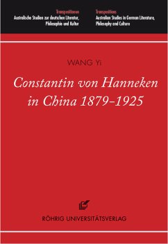 Cover Constantin von Hanneken in China 1879-1925
