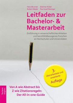 Leitfaden zur Bachelor- und Masterarbeit