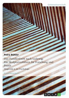 Das Familienbrett nach Ludewig - Ein Skulpturverfahren für Forschung und Praxis (eBook, ePUB) - Bühler, Petra