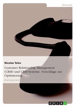 Customer Relationship Management (CRM) und CRM-Systeme. Vorschläge zur Optimierung (eBook, ePUB) - Teles, Nicolas