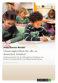 Chancengleichheit für alle an deutschen Schulen? (eBook, ePUB) - Wendel, Anna Theresa