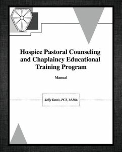 Hospice Pastoral Counseling and Chaplaincy Educational Training Program - Davis, Pcs M. DIV