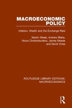 Macroeconomic Policy - Weale, Martin; Blake, Andrew; Christodoulakis, Nicos