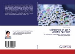 Microemulsion gel: A versatile Approach - Upadhyay, Tulsi P.