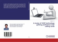 A study of VOIP technology getting preference over calling cards - K. S., Naveen