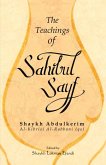 The Teachings of Sahibul Sayf Shaykh Abdulkerim