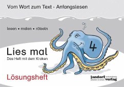 Lösungsheft Lies mal 4 - Das Heft mit dem Kraken / Lies mal Lösungsheft Bd.4 - Wachendorf, Peter; Debbrecht, Jan