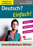 Deutsch? Einfach! Unveränderbare Wörter (eBook, PDF)