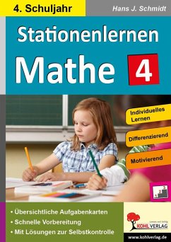Kohls Stationenlernen Mathe 4. Schuljahr (eBook, PDF) - Schmidt, Hans-J.